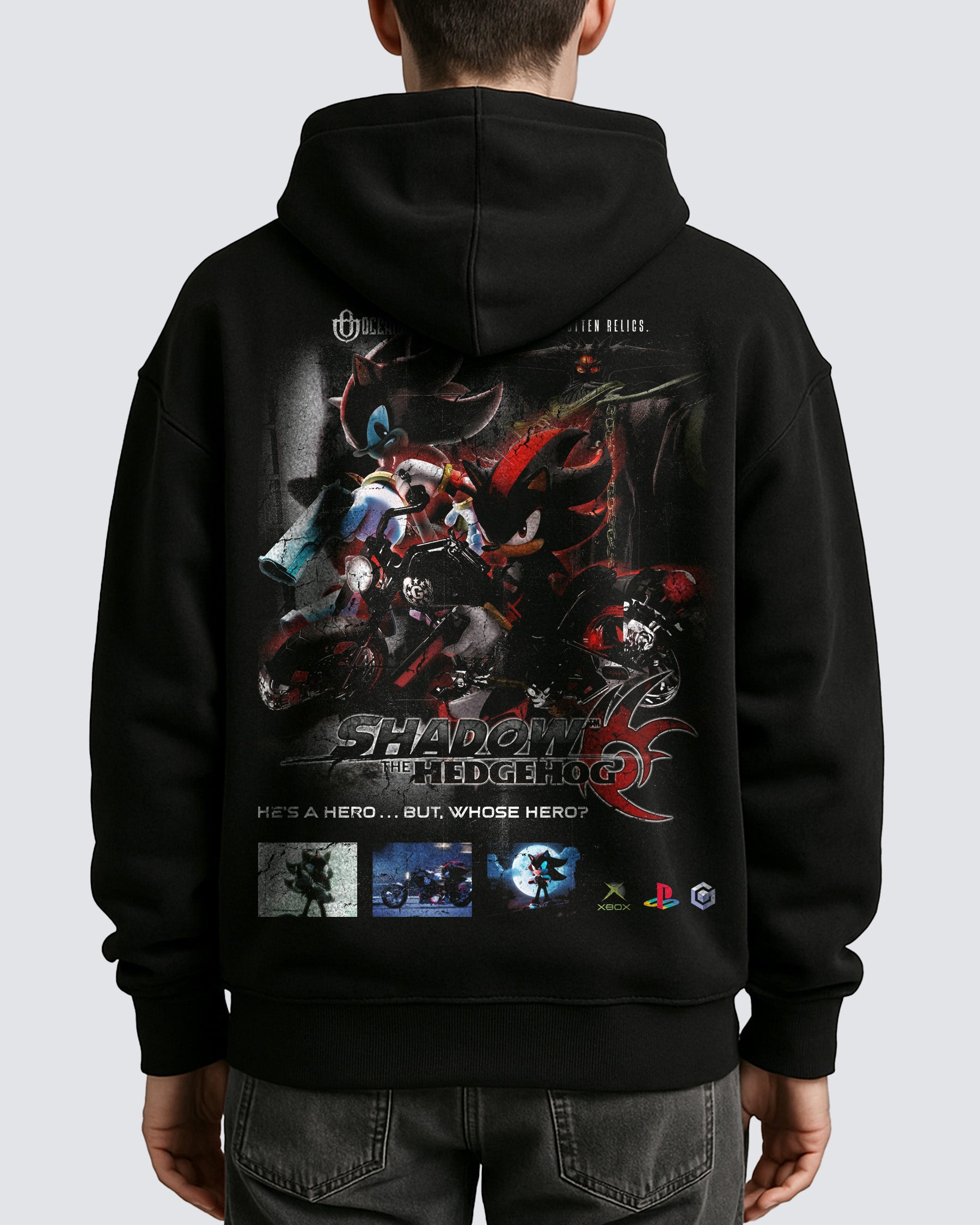 Video Games 'Shadow The Hedgehog' Oversized Hoodie